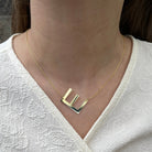 Initiaal / letter ketting – Gepersonaliseerd, Sterling Zilver