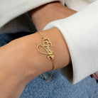 Naam armband handschrift klassiek - emiza jewellery