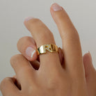 Initiaal ring - emiza jewellery